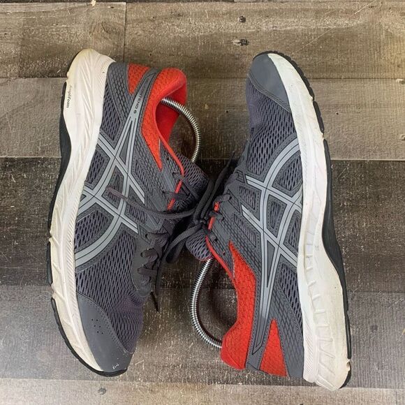 ASICS Men’s Size 10 Gel Contend 6 Running Sneakers Grey Lace Up Athletic Shoes main image 9
